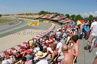 Tribuna H, GP Barcelona <br/> Circuit de Catalunya